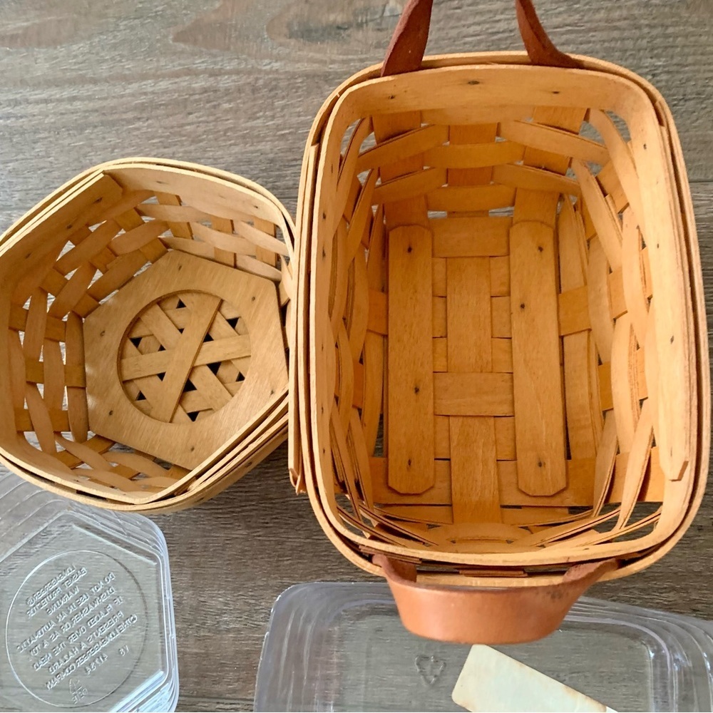 Longaberger Basket set of 2 - Picture 6 of 13